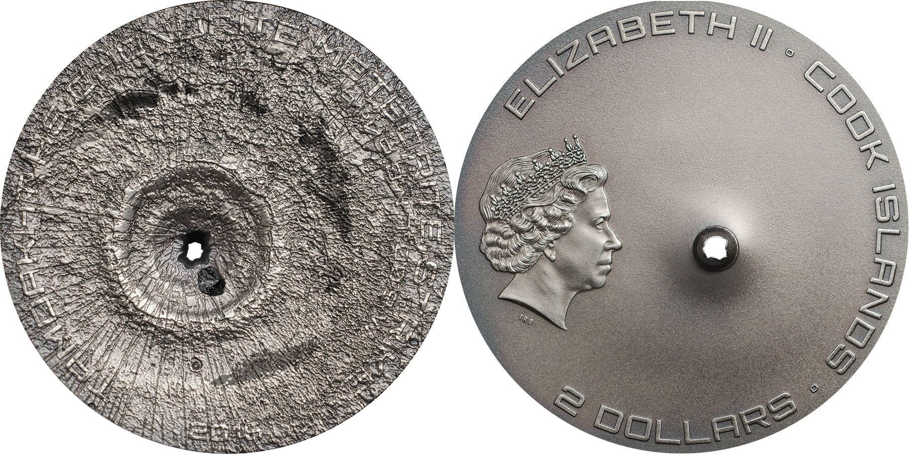 *2016 Cook Islands, Tamdakht Meteorite Strike Coin