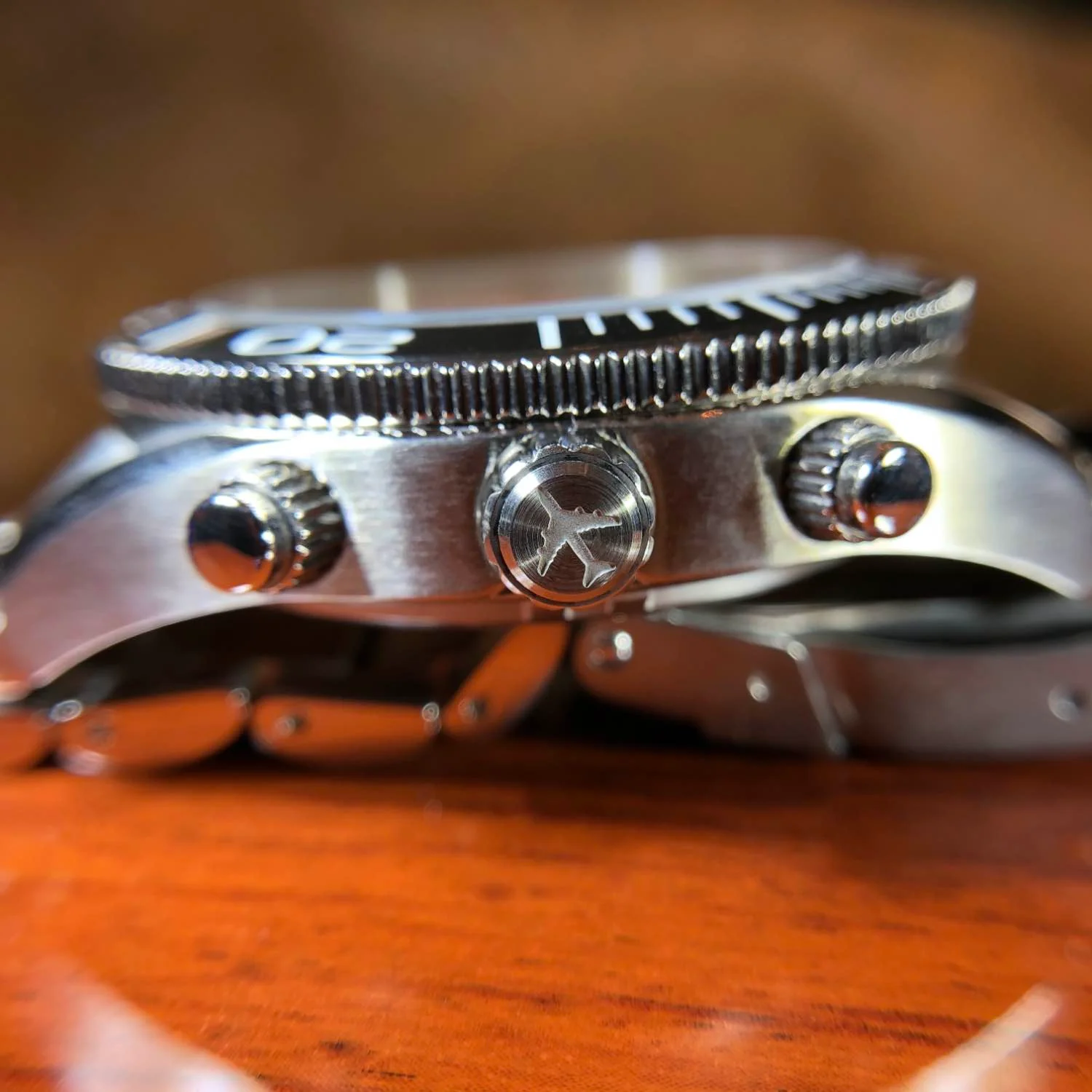 747 Tribute - Stainless Steel, Black Dial - Image 5