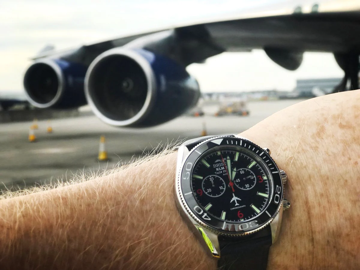 747 Tribute - Stainless Steel, Black Dial - Image 7