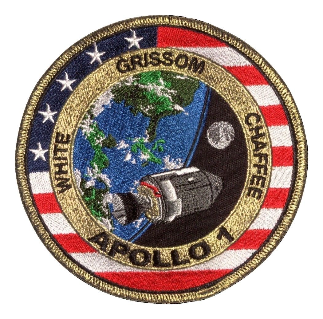 Apollo 1 Commemorative 5" Mission Patch