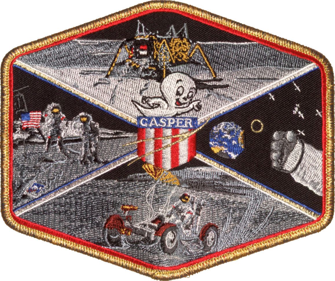 Apollo 16 Commemorative Spirit 6" Patch