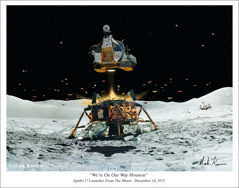 *Apollo 17 Challenger Giclee