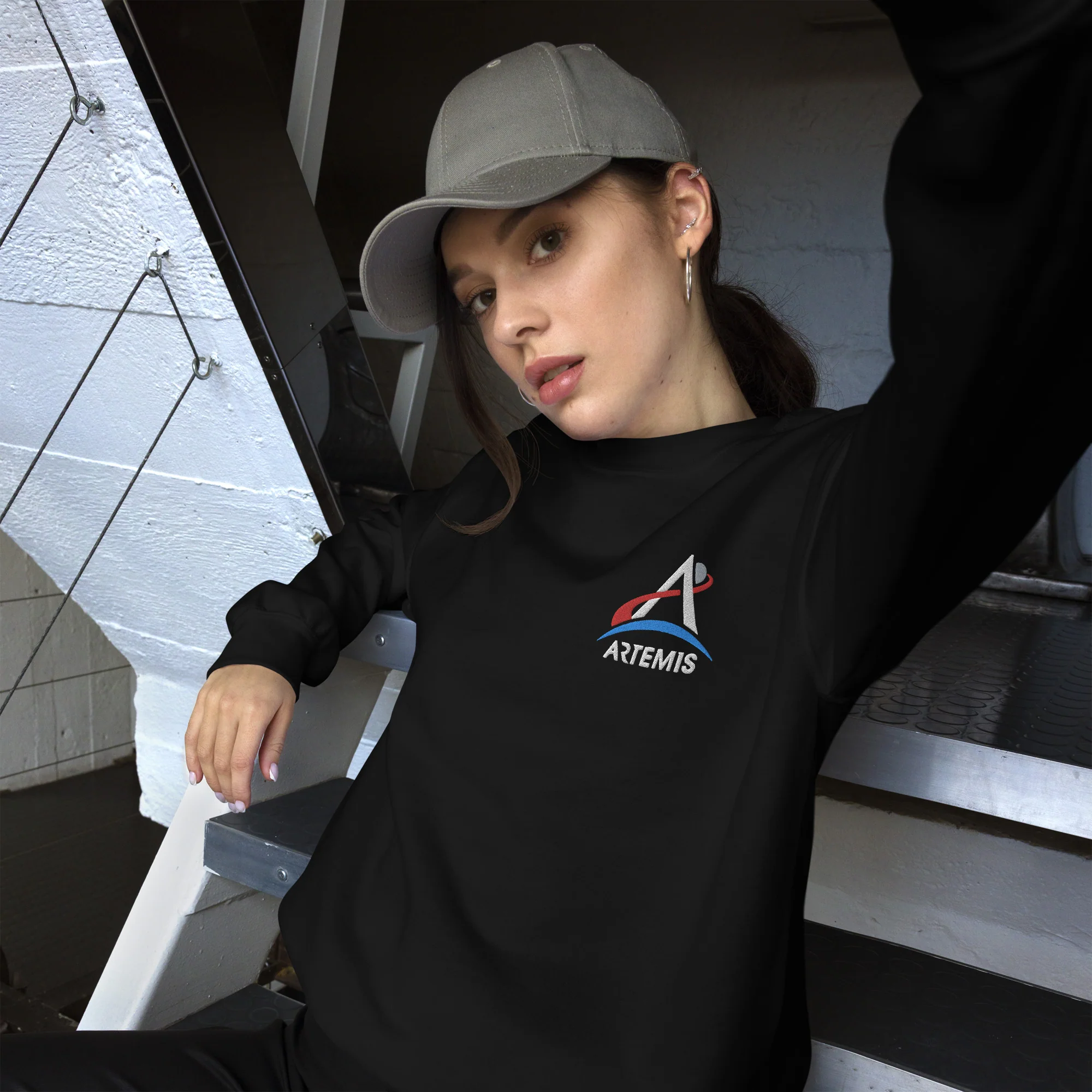Artemis Program Crew-neck Unisex Sweatshirt