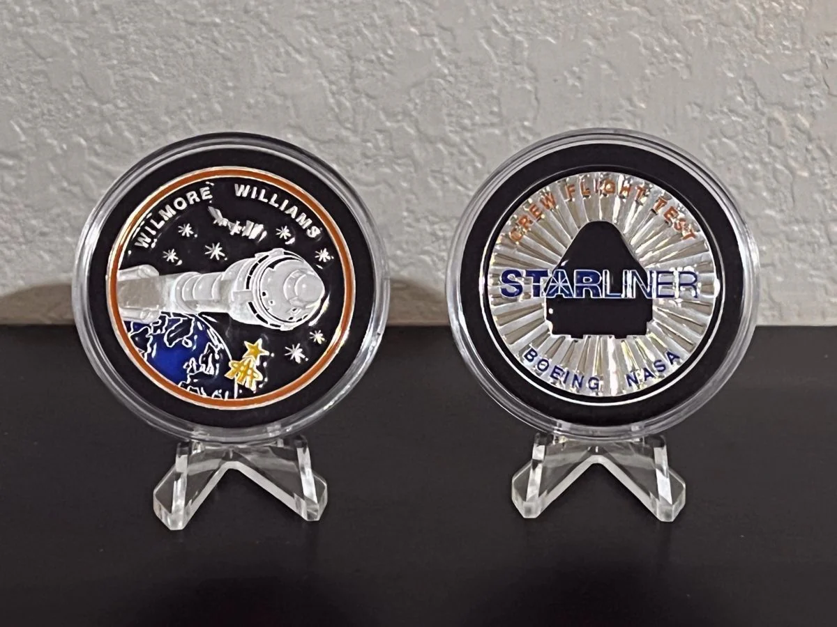 Boeing Crewed Flight Test Medallion - Image 2