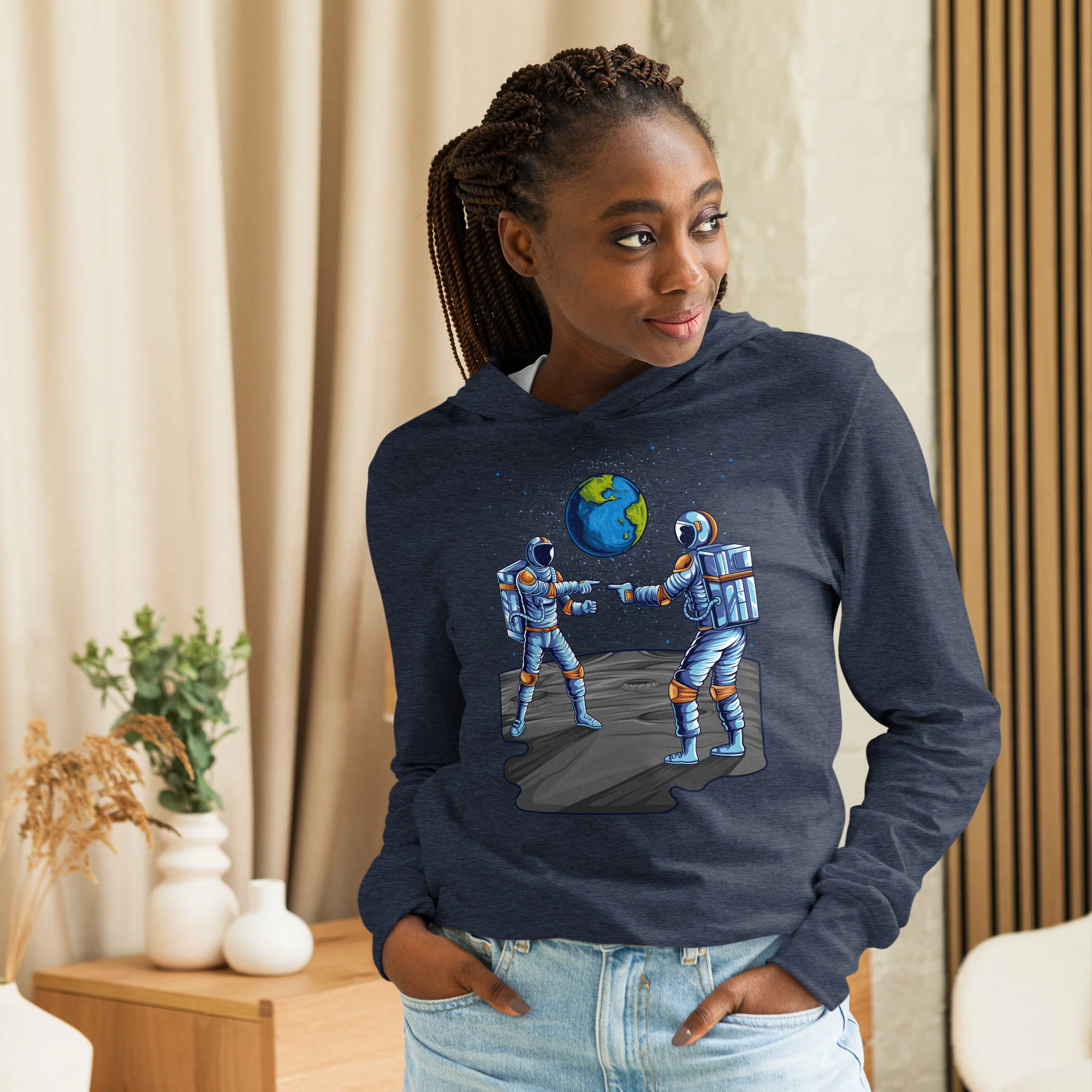 Double Identity Astronaut Meeting Long Sleeve Tee