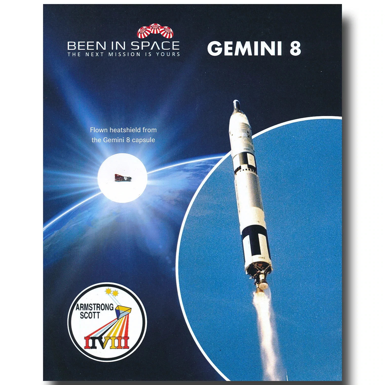 Gemini 8 Flown Heatshield