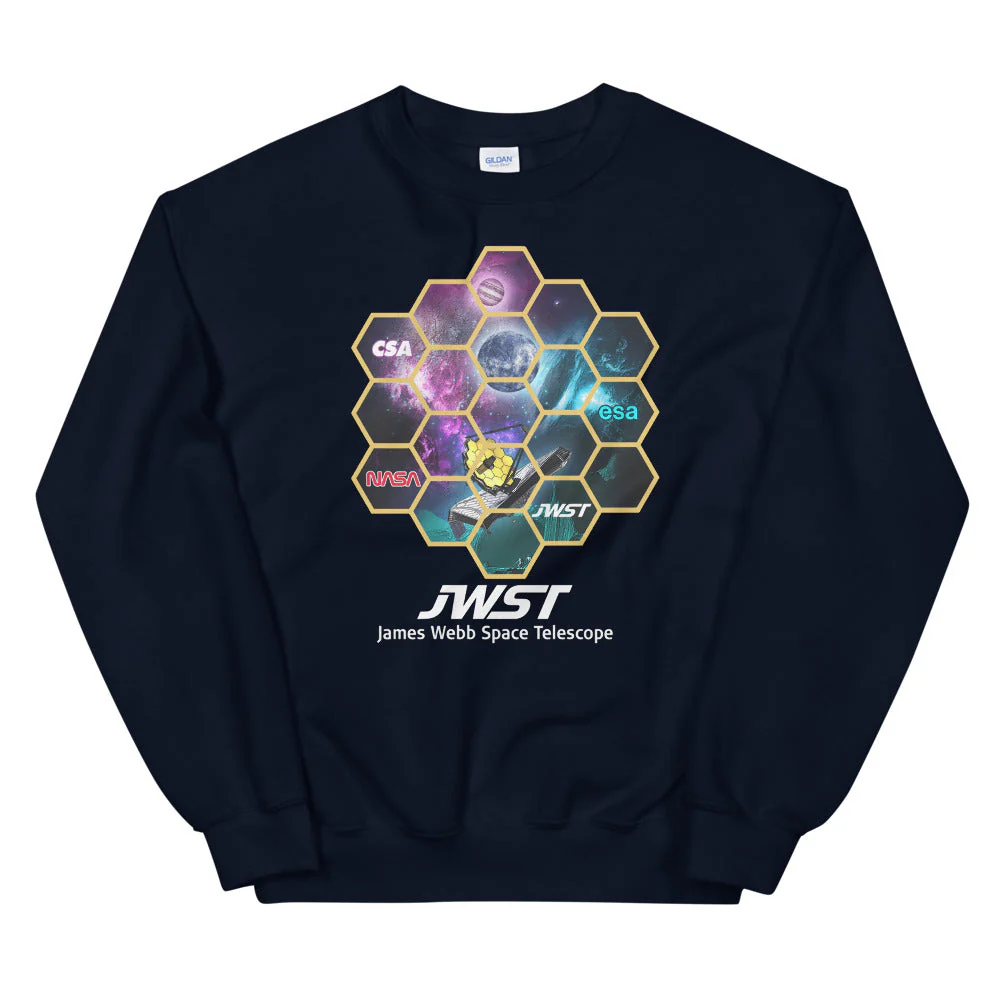 James Webb Space Telescope Crewneck Sweatshirt - Image 2
