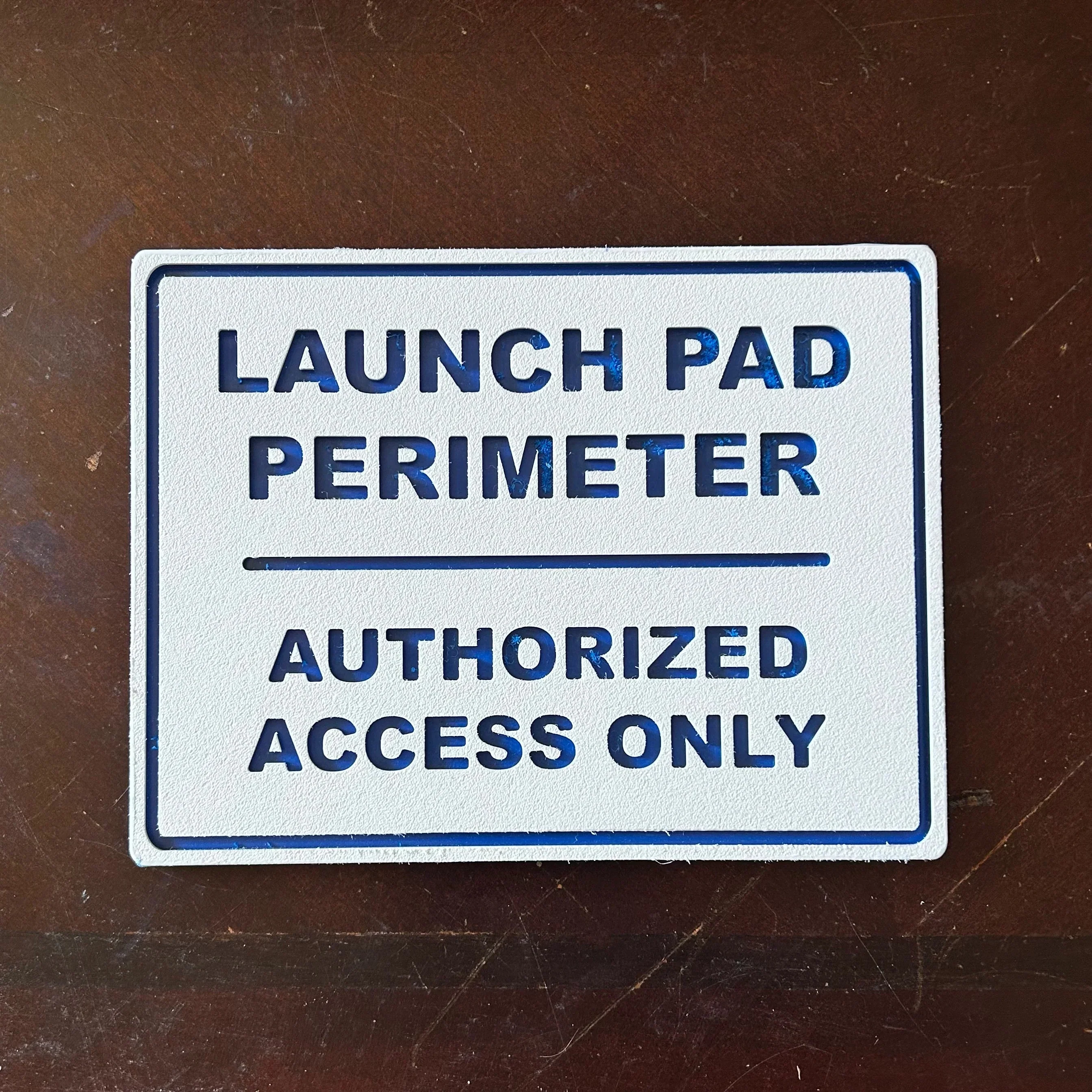 Launch Pad Perimeter Wall Sign - Image 2