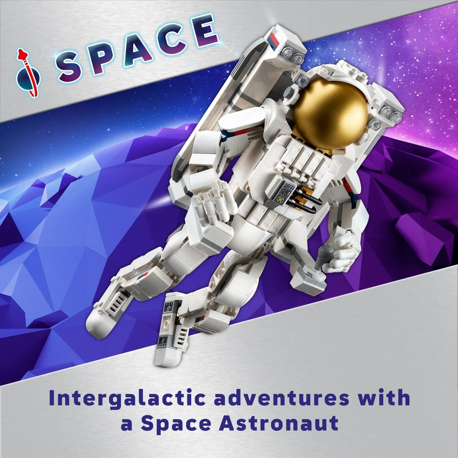 LEGO Creator 3 in 1 Space Astronaut Toy Set, Science Toy for Kids 31152 - Image 3