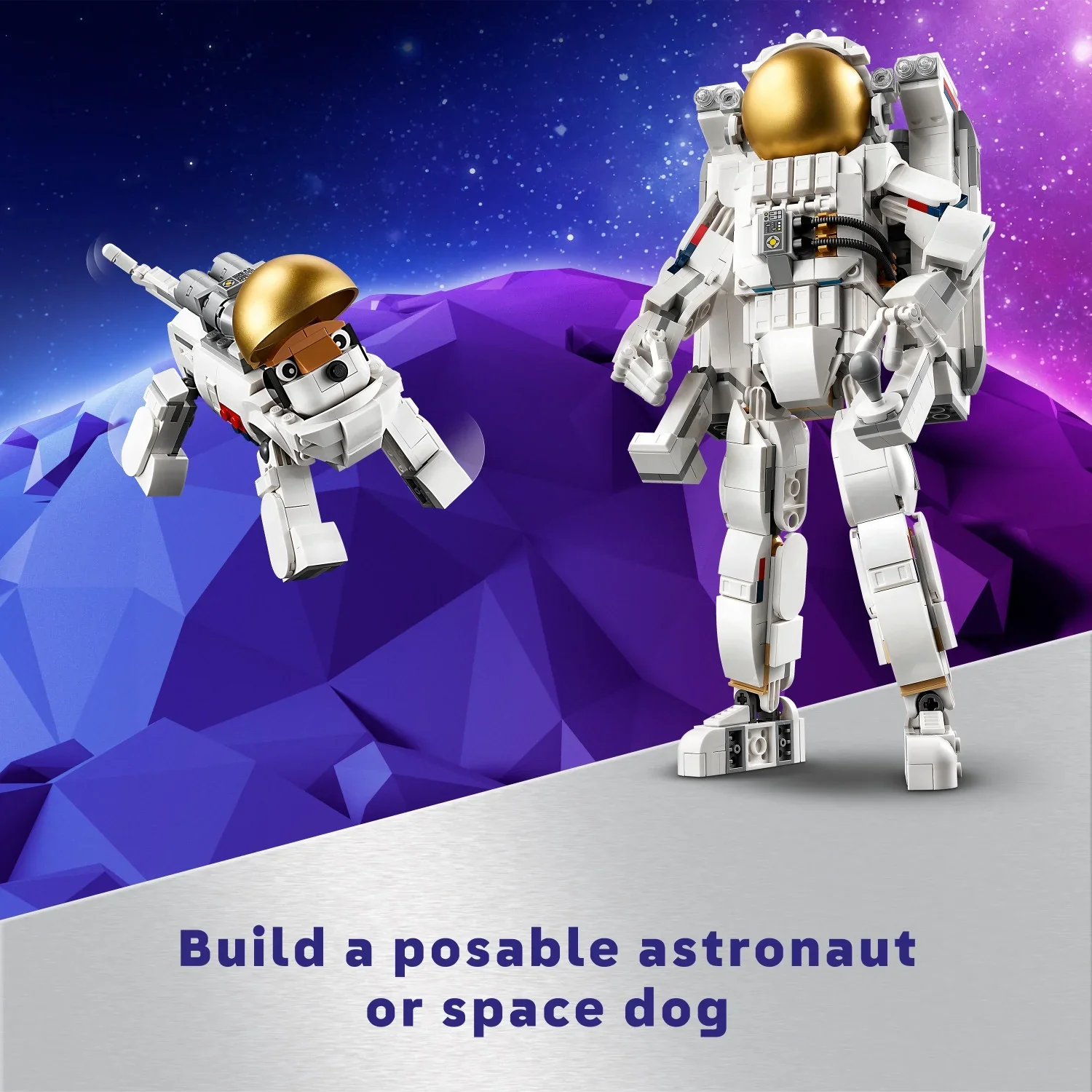 LEGO Creator 3 in 1 Space Astronaut Toy Set, Science Toy for Kids 31152 - Image 5