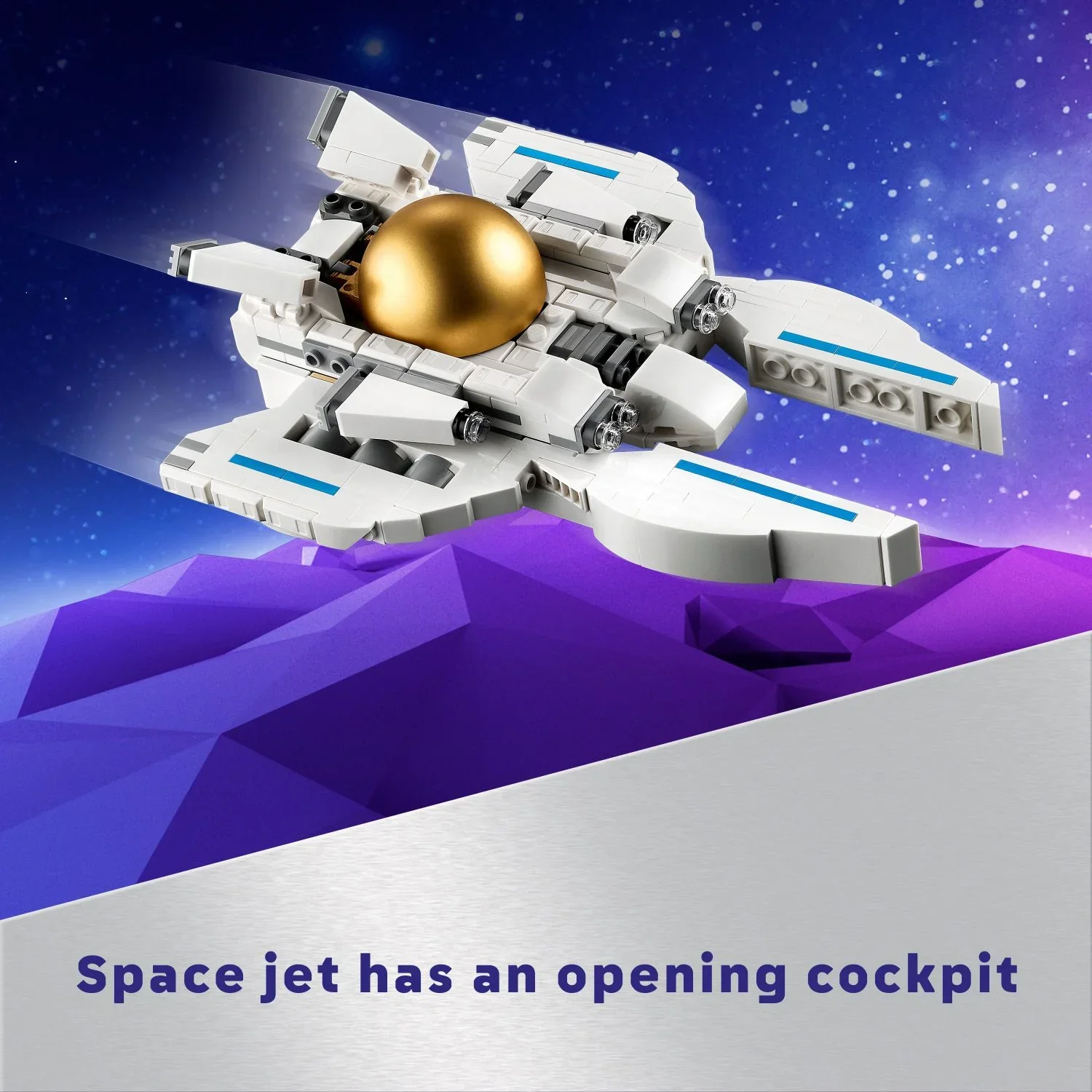 LEGO Creator 3 in 1 Space Astronaut Toy Set, Science Toy for Kids 31152 - Image 6