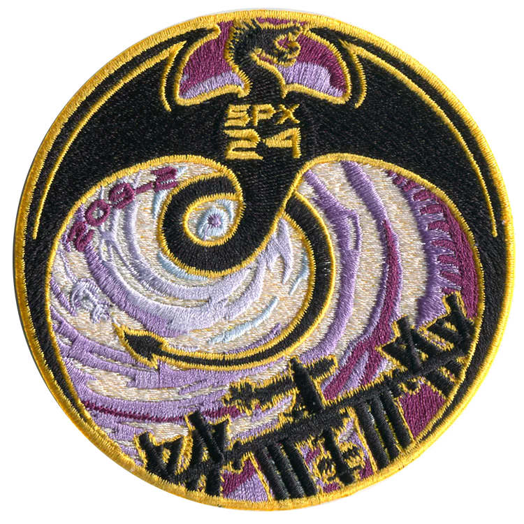 NASA CRS SpaceX 24 Mission Patch
