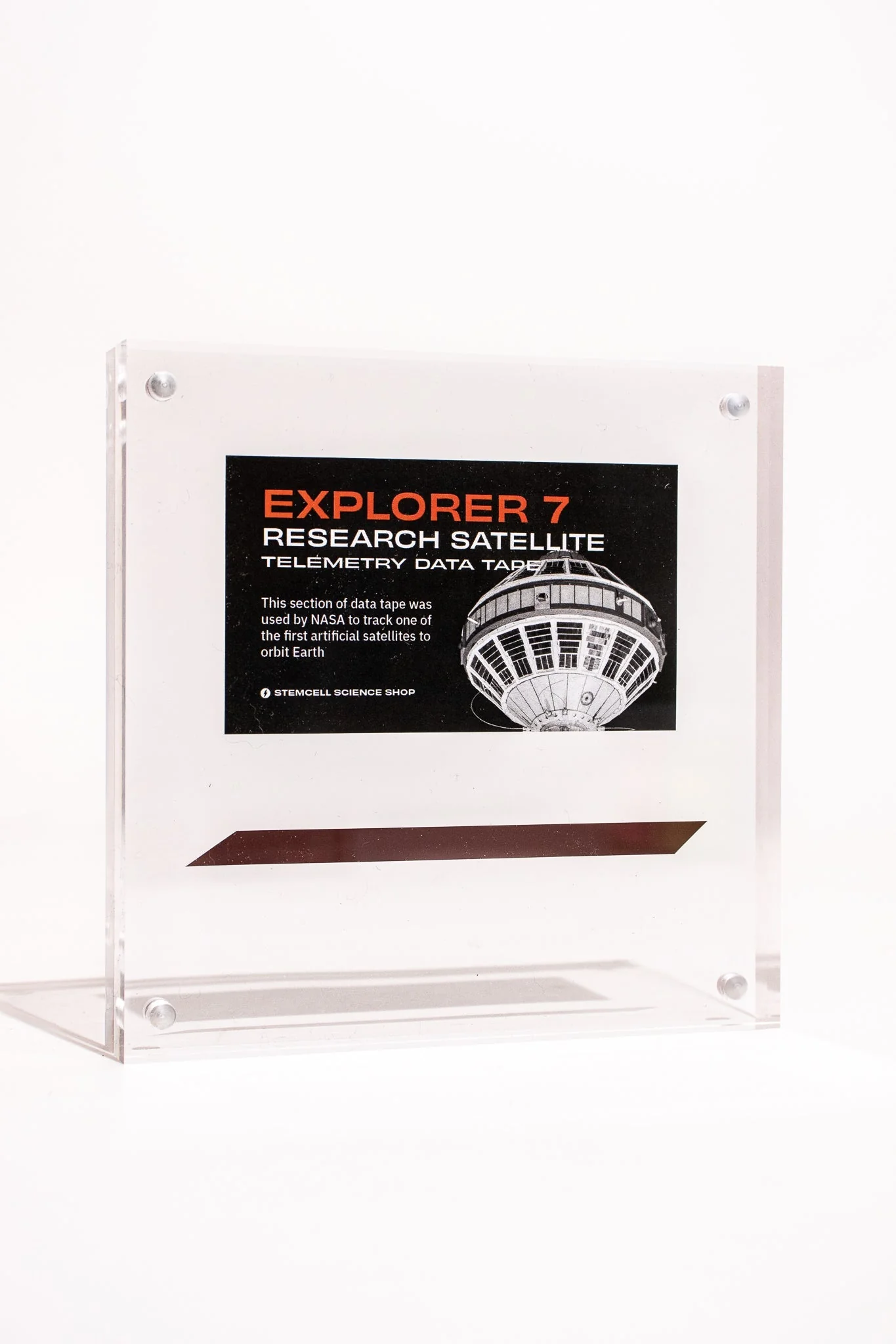 NASA Explorer 7 Satellite Telemetry Data Section