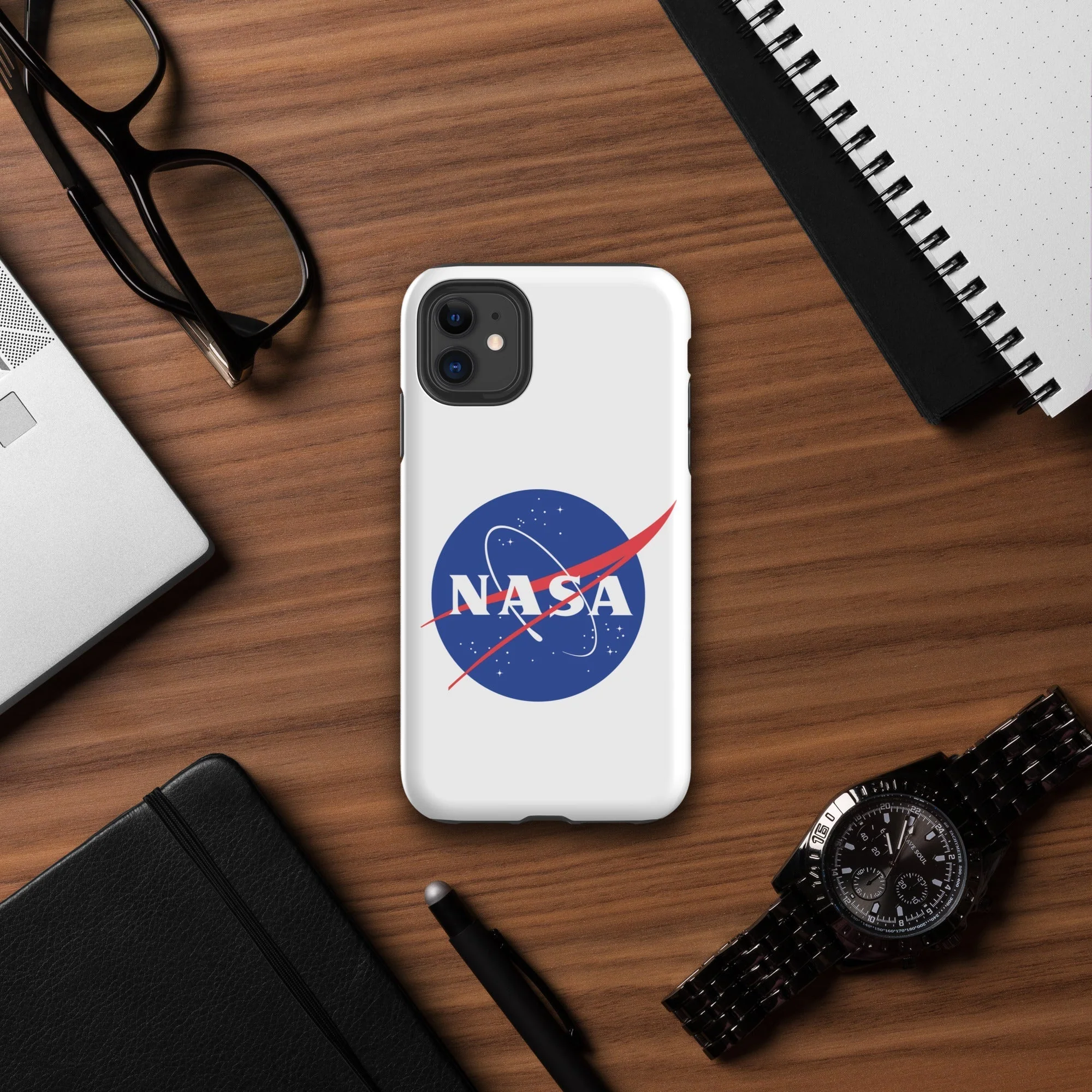 NASA Meatball Logo Tough Case for iPhone® - Image 2