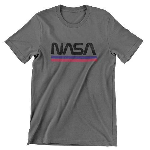 NASA Worm Tee with Lines