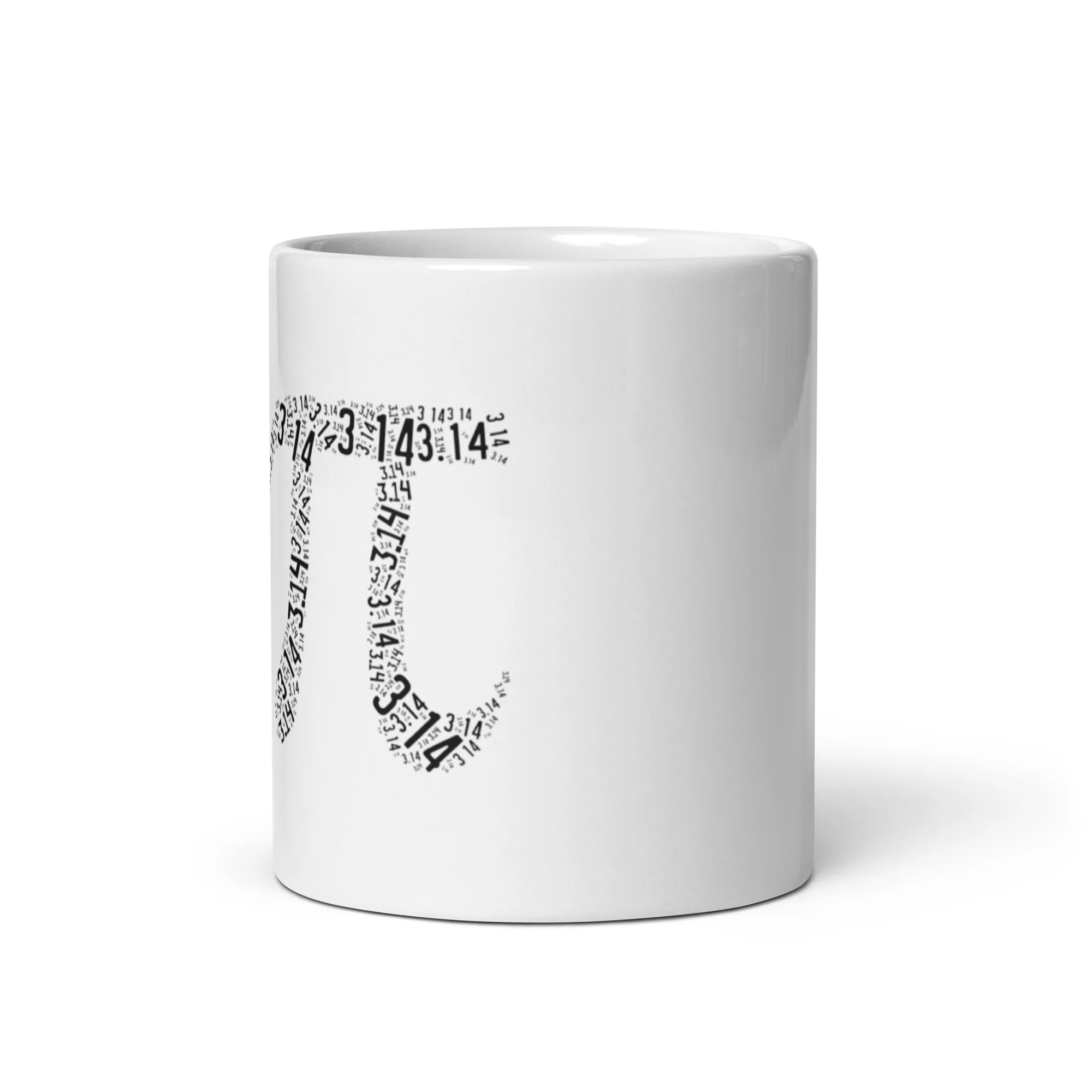 Pi White glossy mug - Image 2