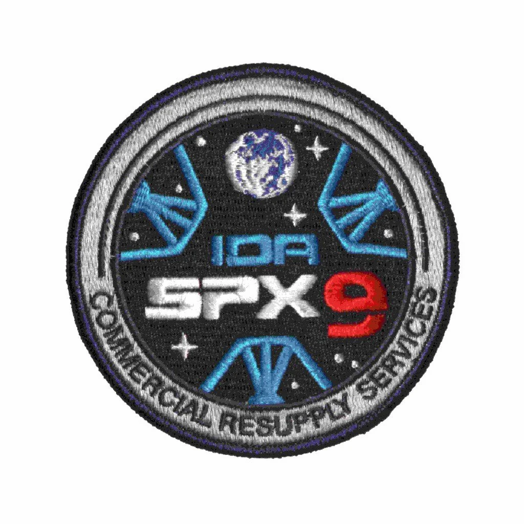 NASA SpaceX CRS-9 Mission Patch