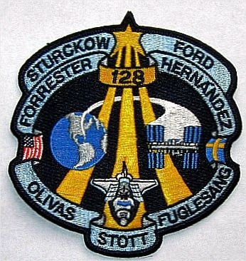 STS-128 4" Mission Patch