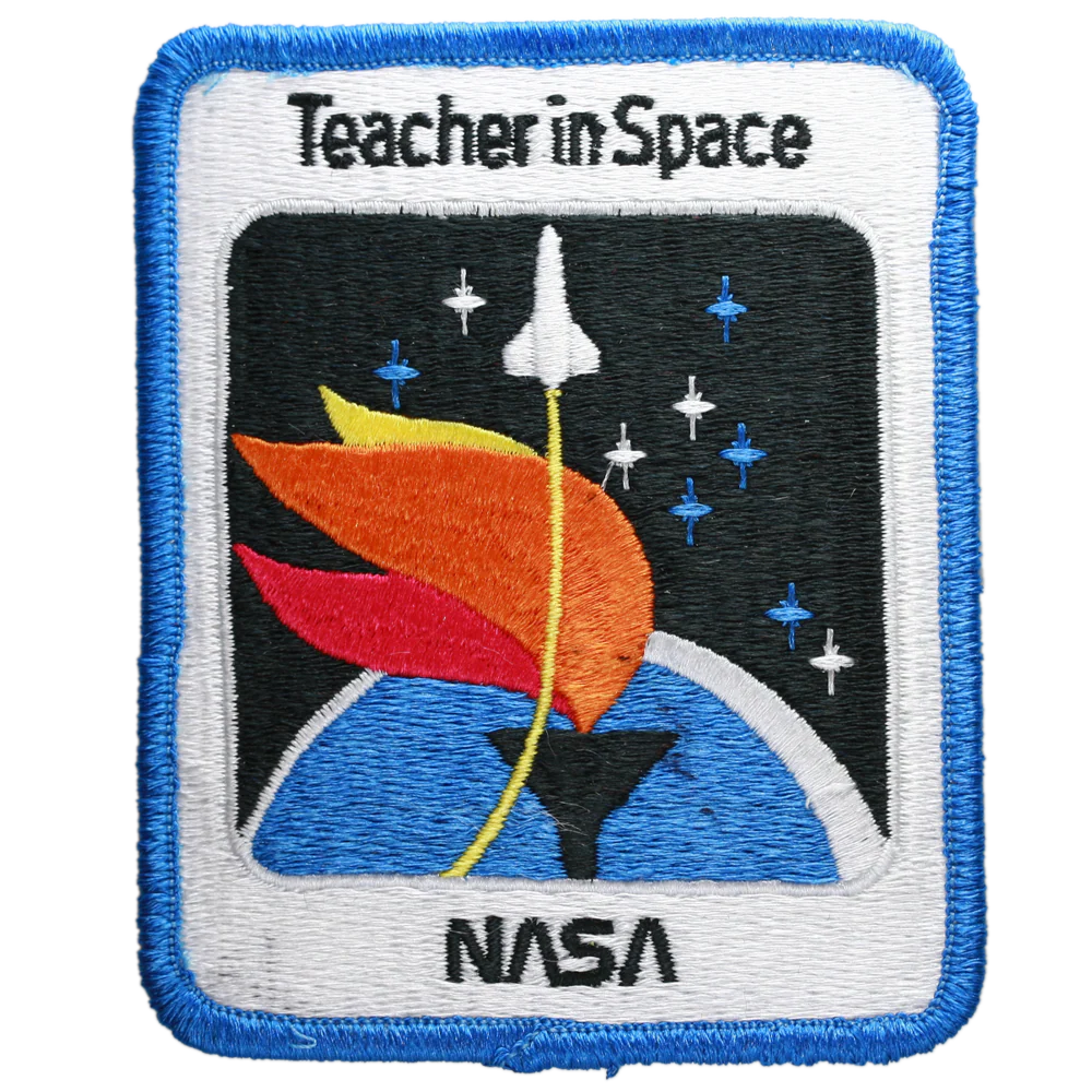Teacher in Space NASA Patch