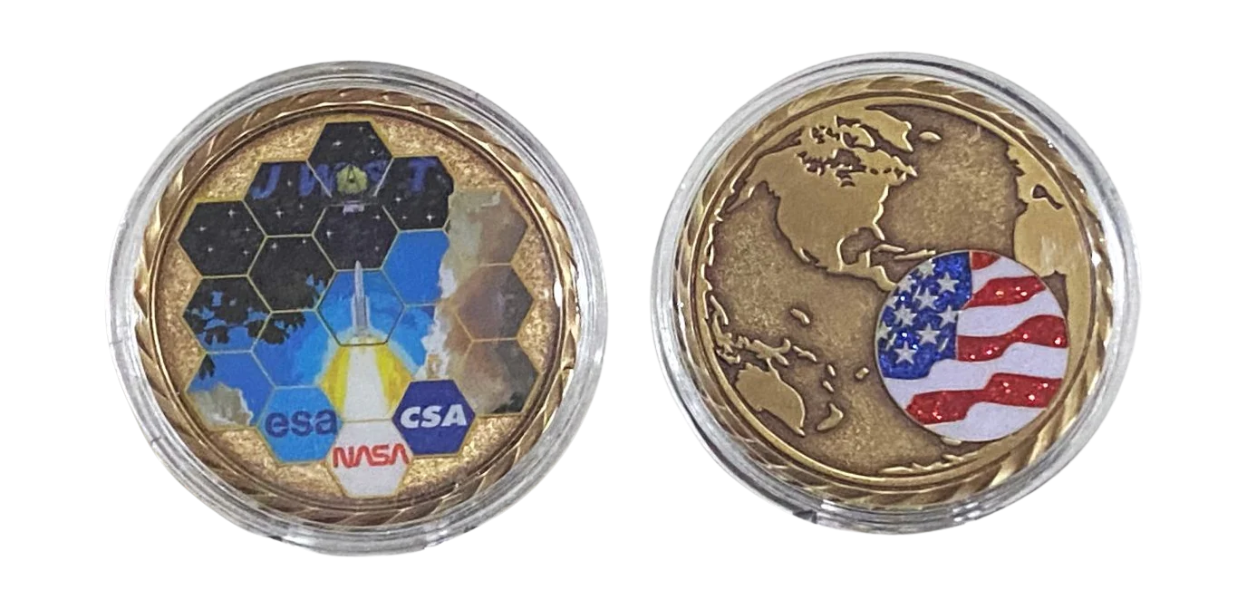 Webb Telescope Mission Coin
